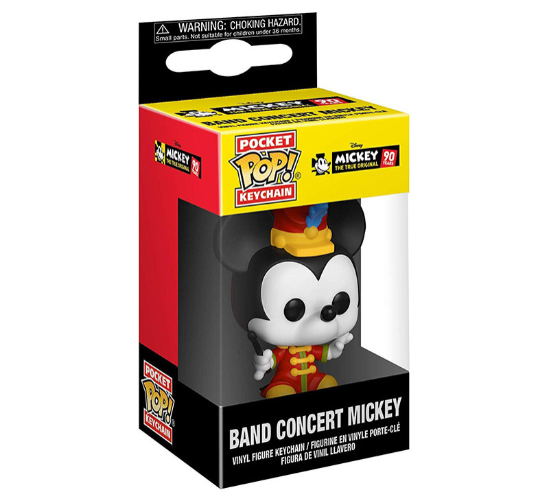 Брелок Funko POP Pocket: Disney Mickey's 90th Anniversary – Band Concert Mickey