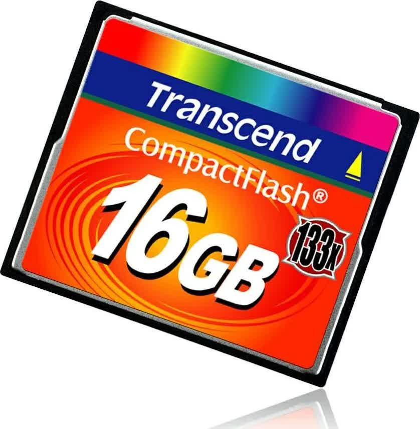   Transcend Compact Flash Card (133X) 16GB