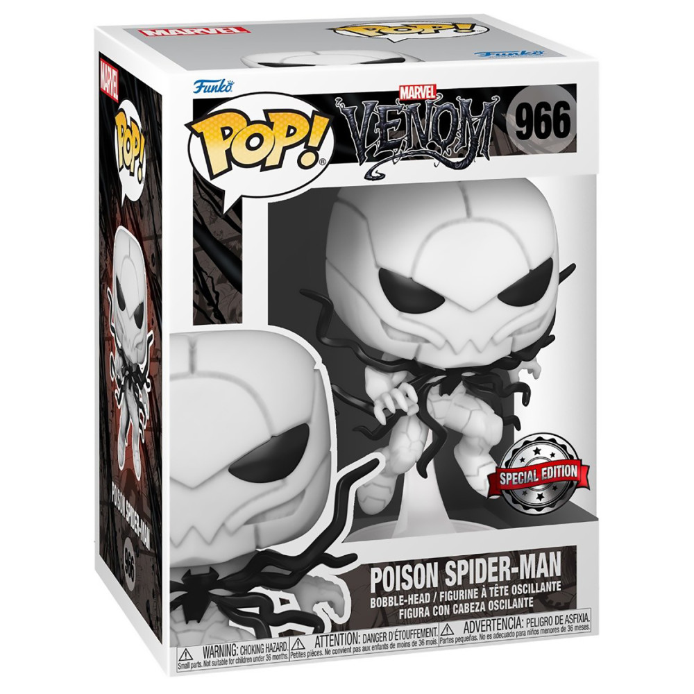 Фигурка Funko POP Marvel: Venom – Poison Spider-Man With Chase Bobble-Head Exclusive (9,5 см)