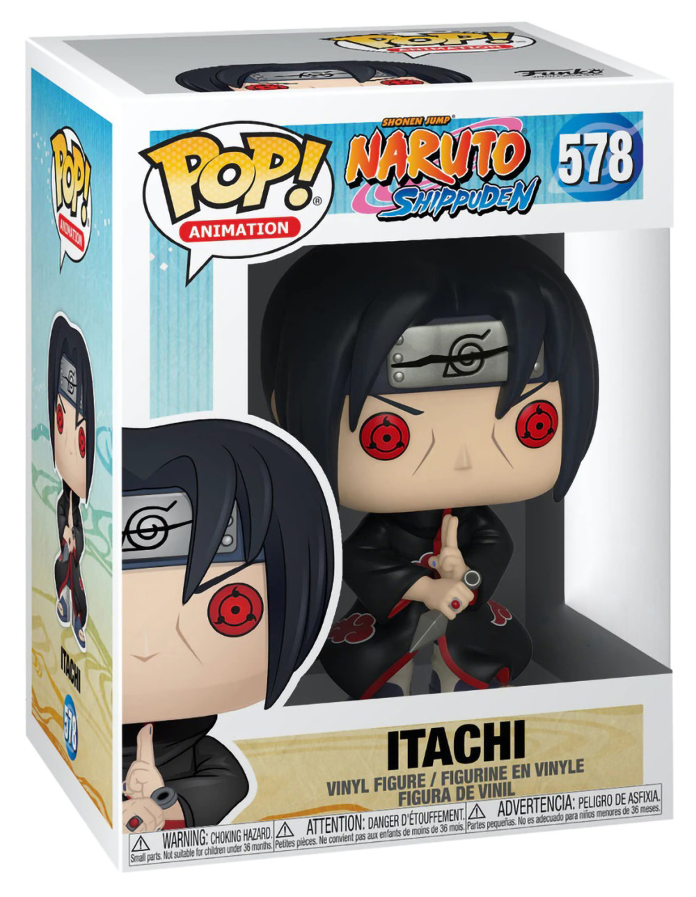  Funko POP Animation: Naruto Shippuden  Itachi Exclusive (9,5 )