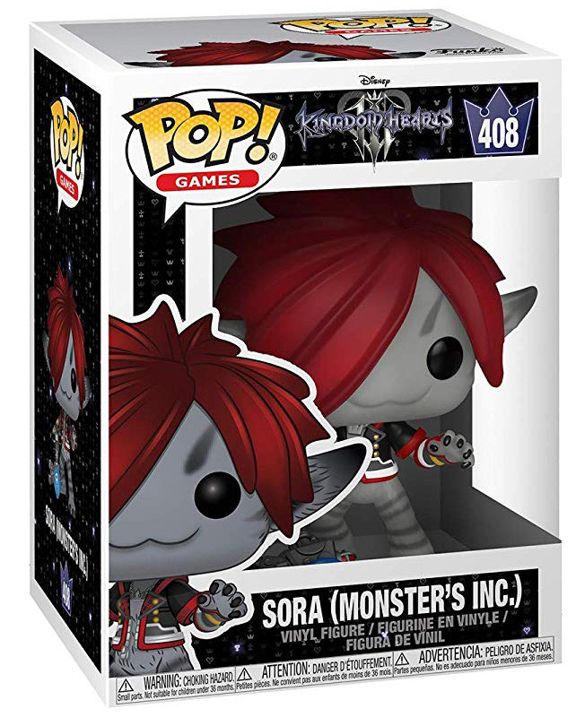  Funko POP Games: Kingdom Hearts  Sora (Monster`s Inc.) (9,5 )