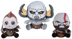    Gaya Stubbins Plush: God Of War: Kratos & Atreus & Troll (3-Pack)