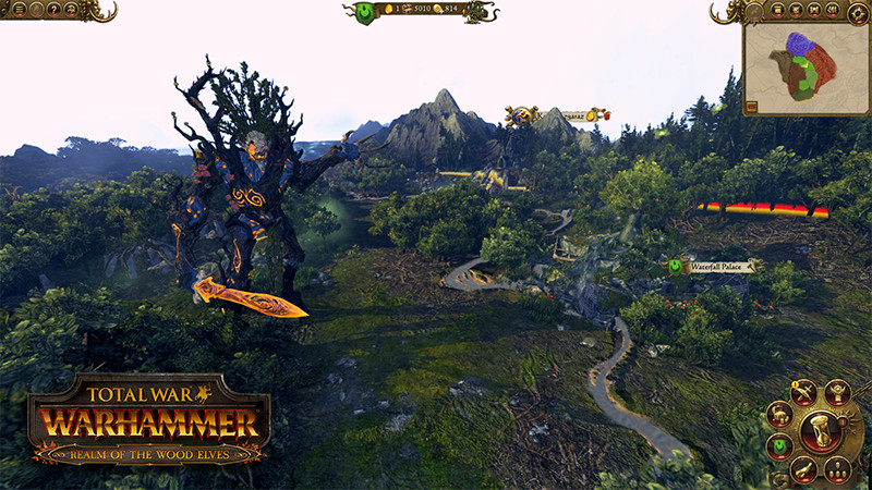 Total War: Warhammer.    (Realm of The Wood Elves).  [PC,  ]