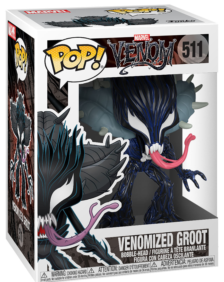Фигурка Funko POP Marvel: Venom – Venomized Groot Bobble-Head (9,5 см)