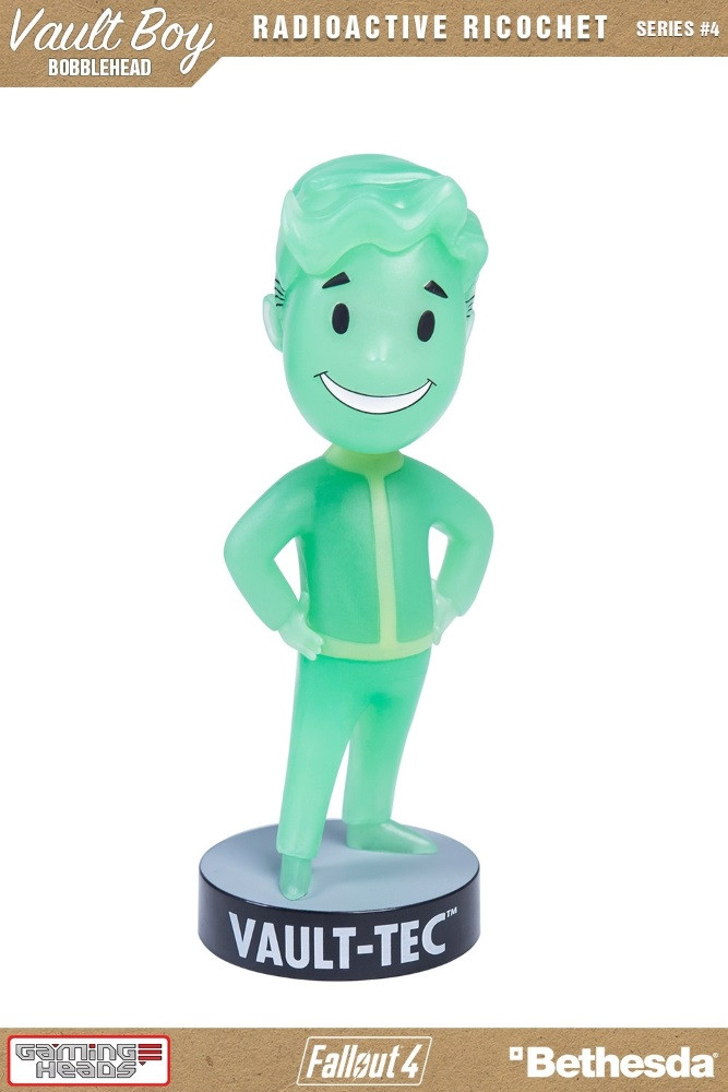  Fallout 4 Vault Boy 111 Bobbleheads: Series Four  Radioactive Ricochet (13 )