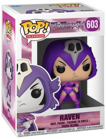  Funko POP Television: Teen Titans Go! Night Begins To Shine  Raven (9,5 )