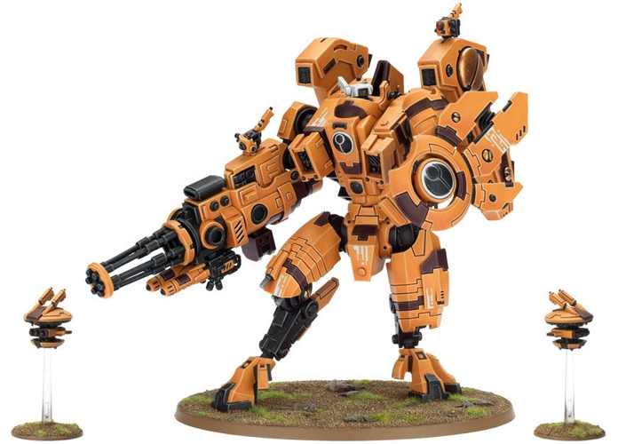   Warhammer 40,000. XV104 Riptide Battlesuit