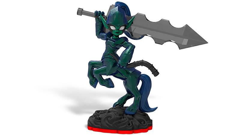 Skylanders Trap Team. Интерактивная фигурка. Мастер ловушек Knight Mare (стихия Dark)
