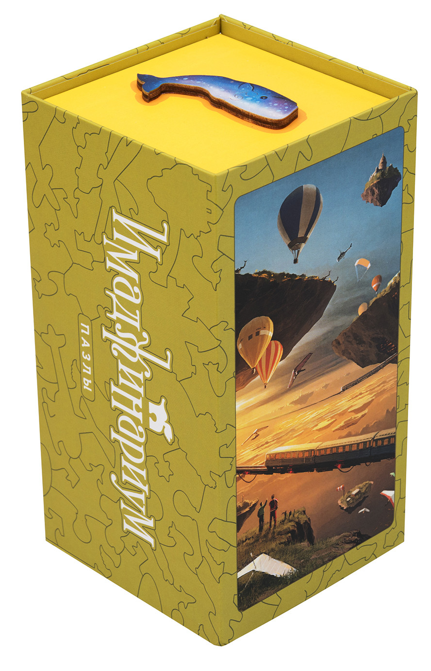 Wooden Puzzles: Имаджинариум – Город П. Метро