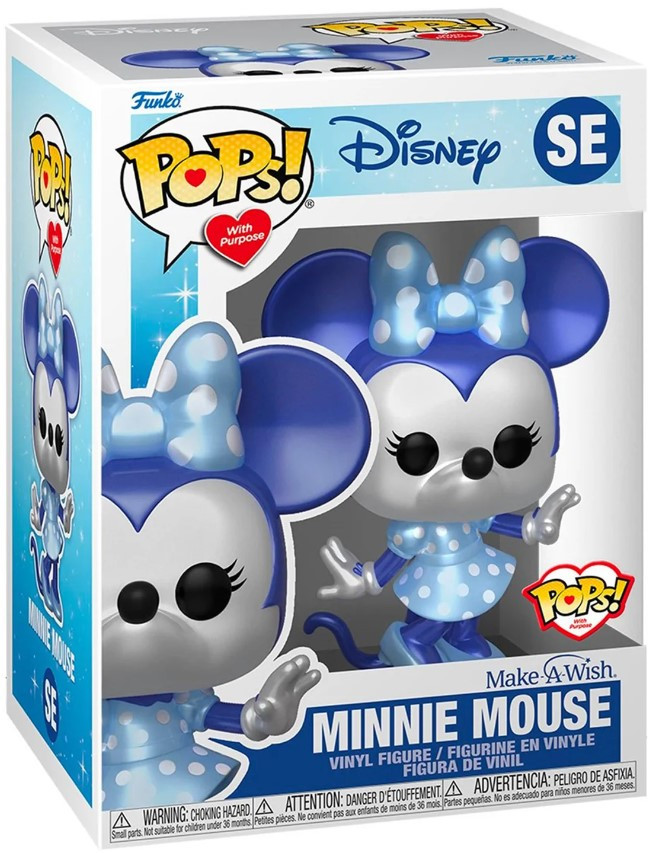  Funko POP Disney  Minnie Mouse Metallic Make-A-Wish With Purpose (9,5 )