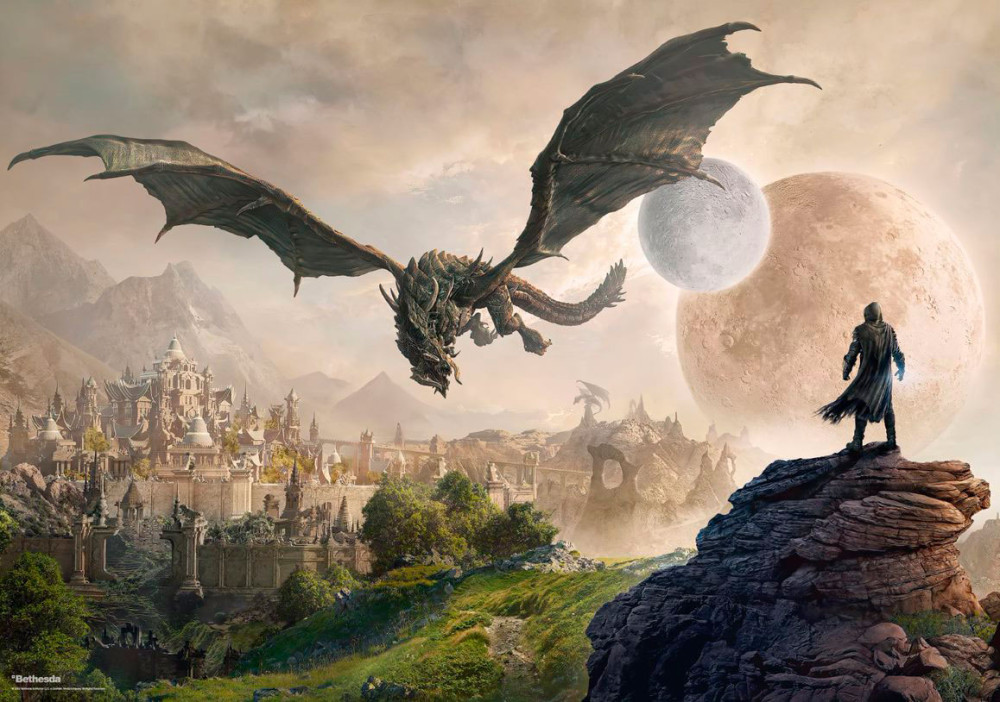 Пазл The Elder Scrolls Online: Elsweyr Gaming Series (1000 элементов)