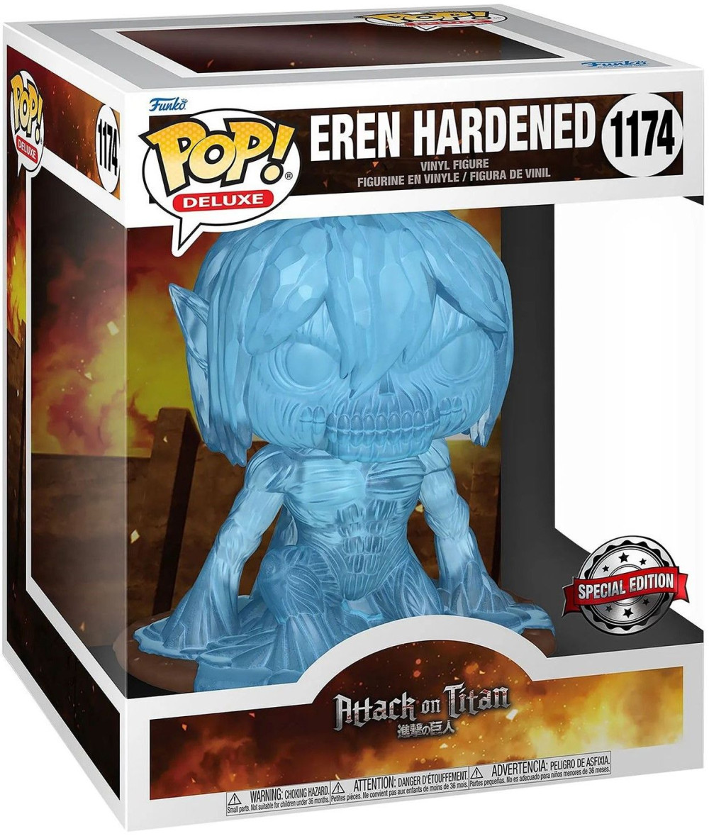 Фигурка Funko POP Deluxe: Attack On Titan S3 – Eren Hardened Exclusive (15 см)