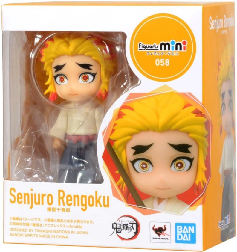 ������� Figuarts Mini Demon Slayer: Kimetsu no Yaiba � Senjuro Rengoku (9 ��)