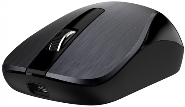 Мышь Genius ECO-8015 беспроводная для PC (серебристая)