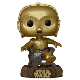 ������� Funko POP Star Wars Episode VI: Return of the Jedi 40th � C-3PO in Chair (9,5 ��)