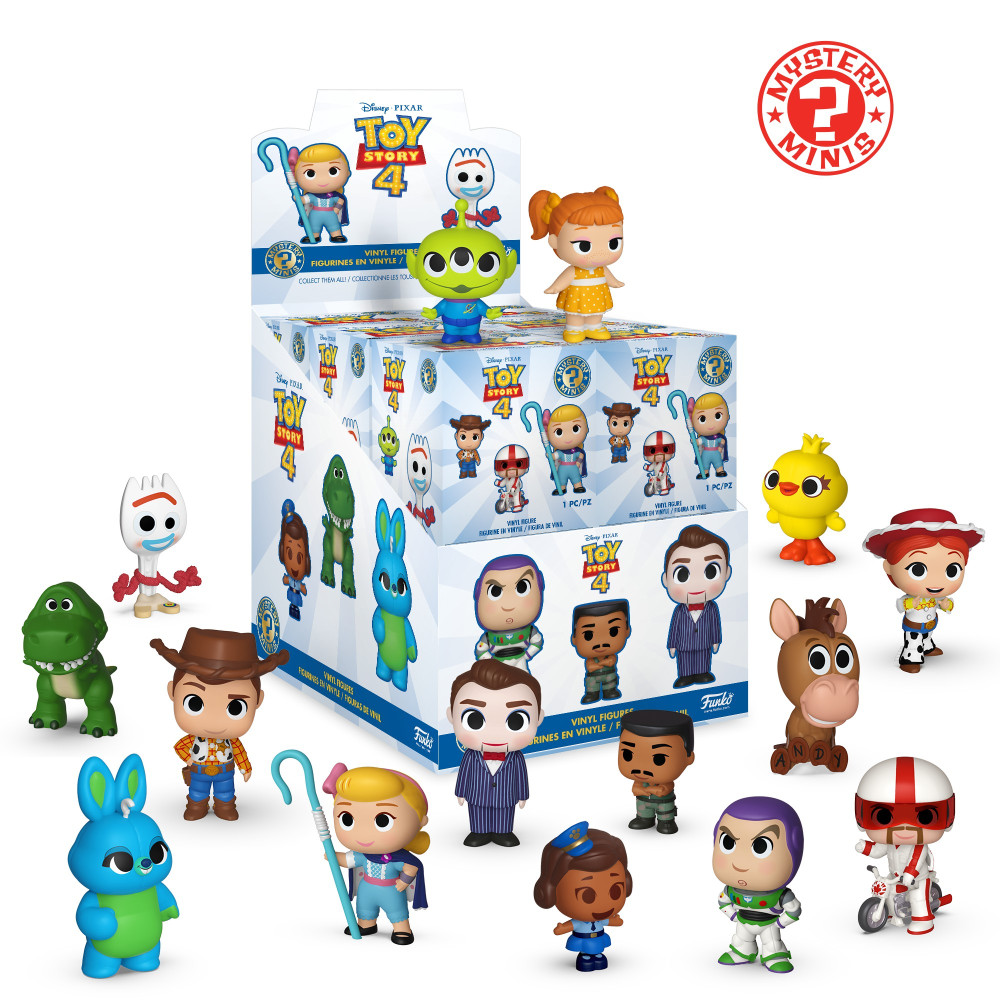 Фигурка Funko Mystery Minis Blind Box Disney: Toy Story 4 Exclusive 2 (1 шт. в ассортименте)