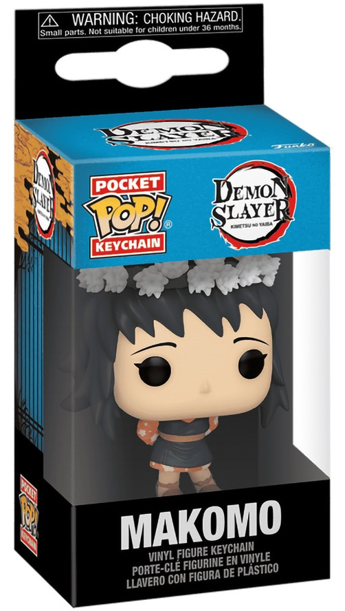  Funko Pocket POP Keychain Demon Slayer: Kimetsu no Yaiba  Makomo with Flower Headdress