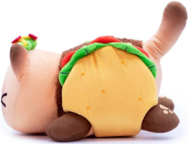 Мягкая игрушка-подушка Taco Cat: Кот-Бутерброд (25 см)