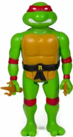  ReAction Figure Teenage Mutant: Ninja Turtles  Raphael (9 )