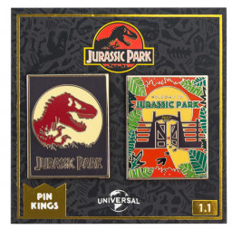   Jurassic Park 1.1 Pin Kings 2-Pack