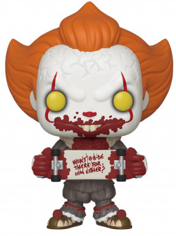  Funko POP Movies: IT Chapter 2  Pennywise With Skateboard (9,5 )