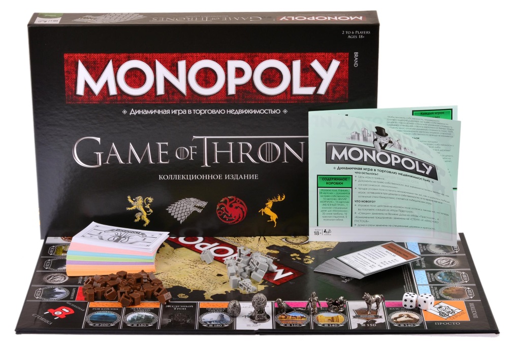 Настольная игра Монополия: Игра Престолов