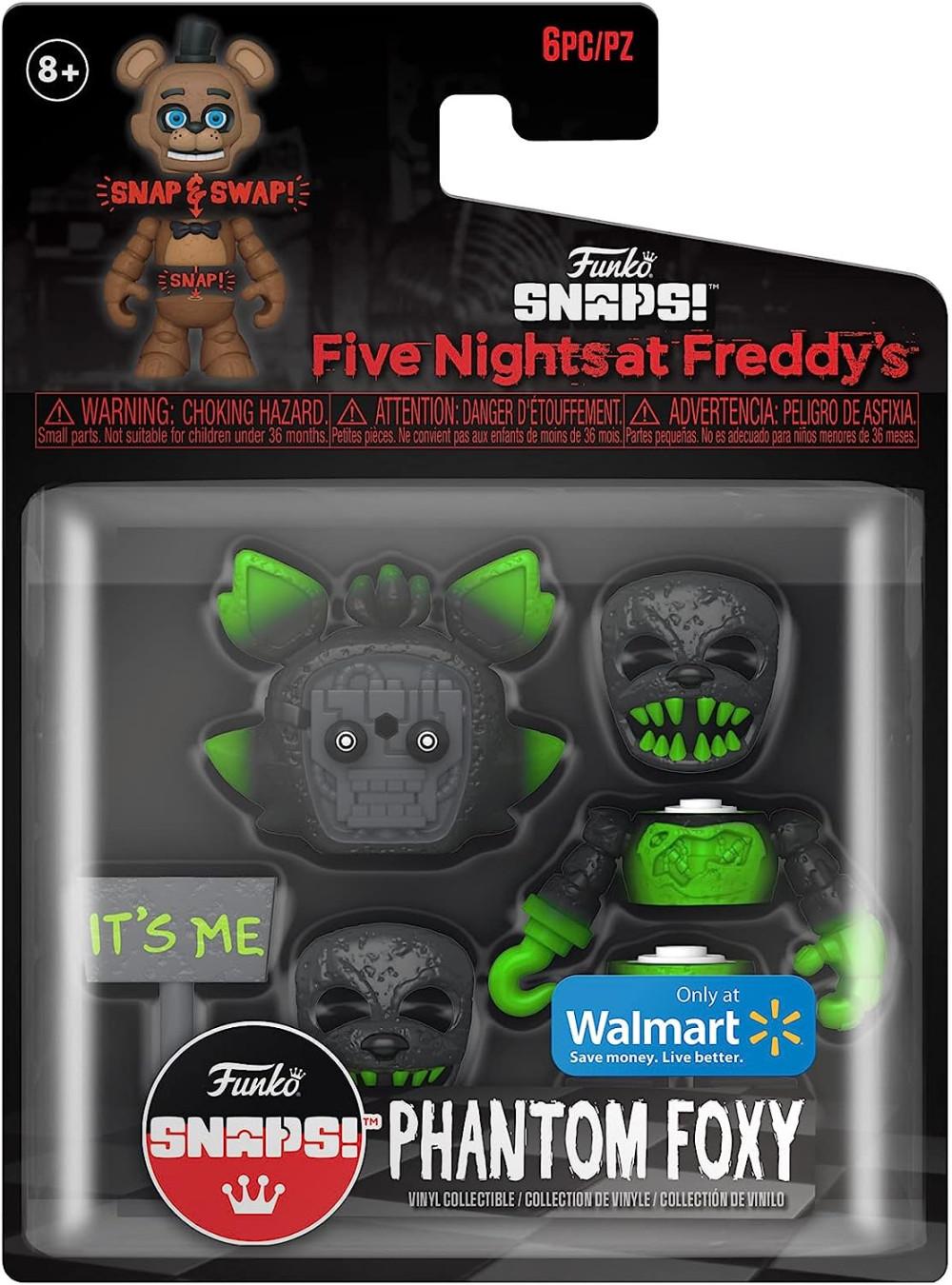 ����� � �������� Funko Snaps! Five Nights At Freddy`s: Phantom Foxy Exclusive