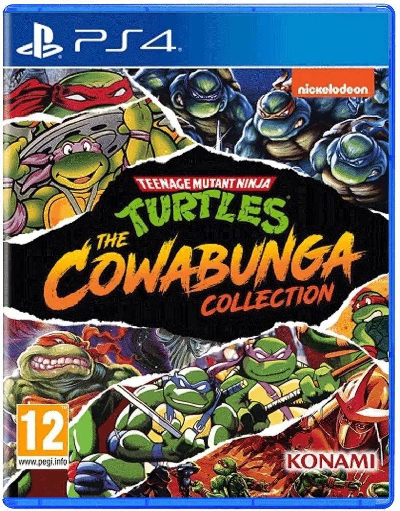  Teenage Mutant Ninja Turtles: Cowabunga Collection [PS4,  ] +   - 9  2   