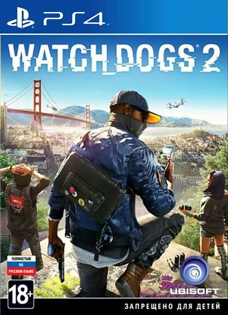 Набор Watch_Dogs 2 [PS4, русская версия] + Напиток энергетический Red Bull Без сахара 250мл