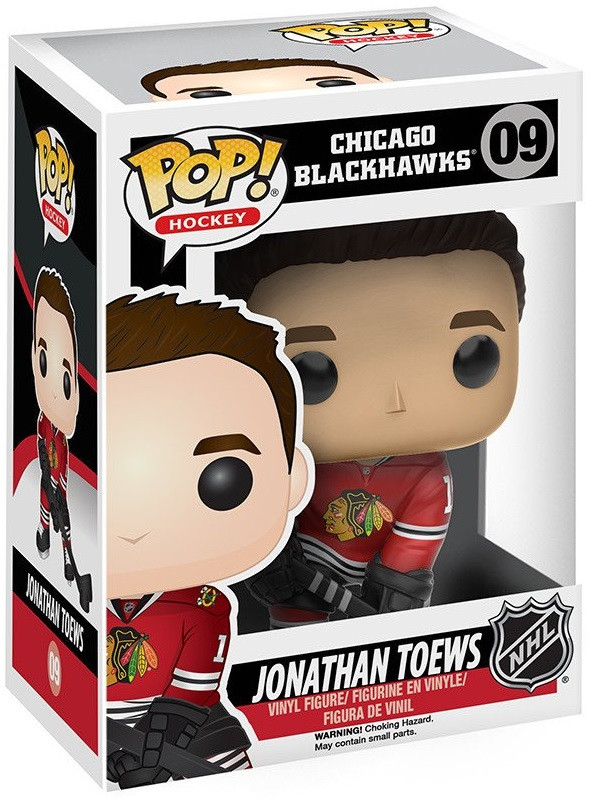 Фигурка Funko POP Hockey: NHL Chicago Blackhawks – Jonathan Toews (9,5 см)