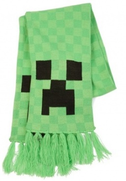   Minecraft. Creeper Scarf