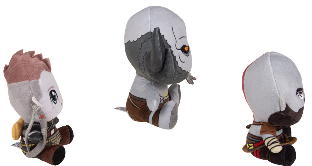    Gaya Stubbins Plush: God Of War: Kratos & Atreus & Troll (3-Pack)