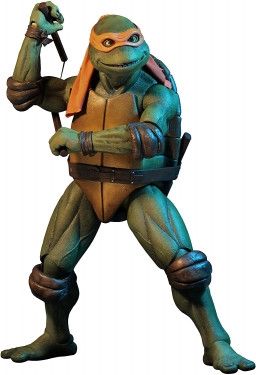  NECA: Teenage Mutant Ninja Turtles  Michelangelo Scale Action Figure (18 )