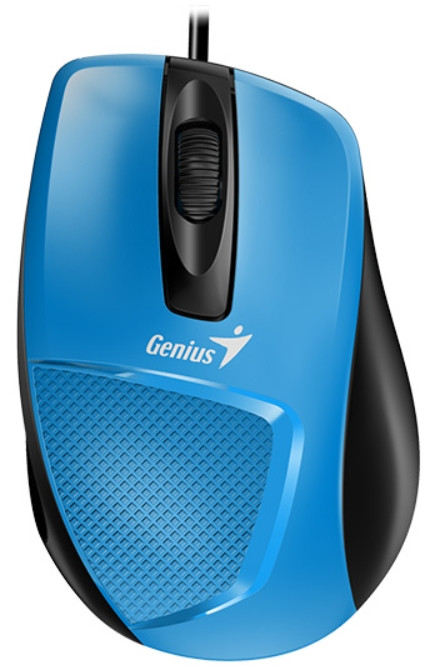 Мышь Genius DX-150X проводная для PC (черно-голубая)