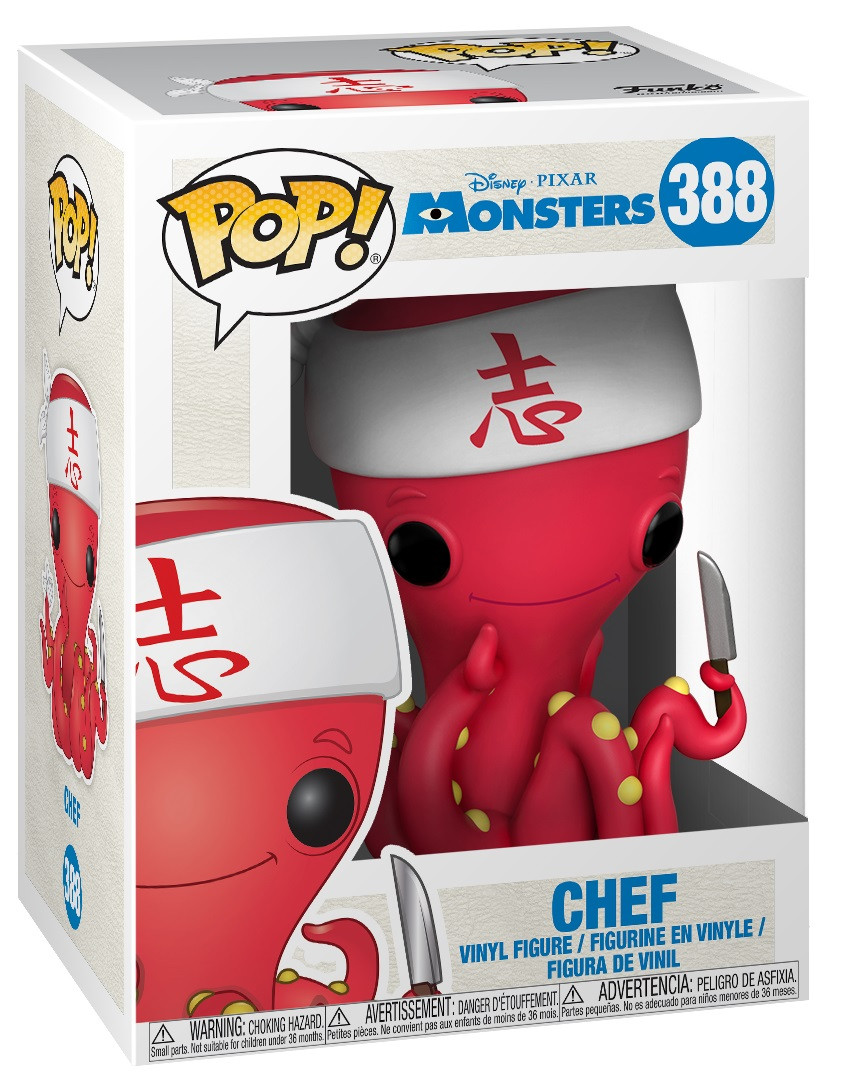 Фигурка Funko POP: Disney / Pixar Monsters – Chef (9,5 см)