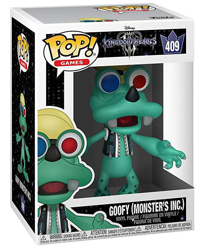  Funko POP Games: Kingdom Hearts  Goofy (Monster`s Inc.) (9,5 )