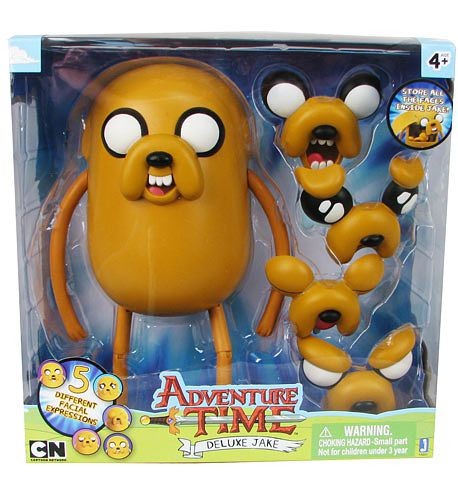 Фигурка Adventure Time Deluxe Jake с меняющимся выражением лиц (20 см)