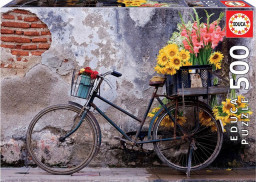 Puzzle Велосипед с цветами (500 деталей)