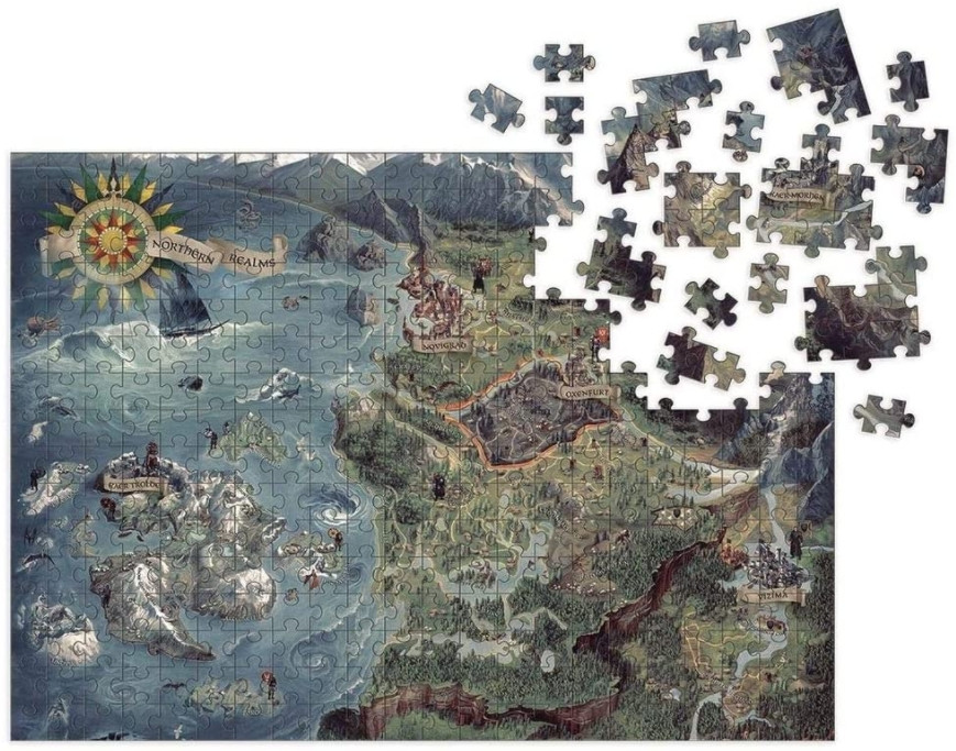  The Witcher 3: Wild Hunt  Witcher World Map