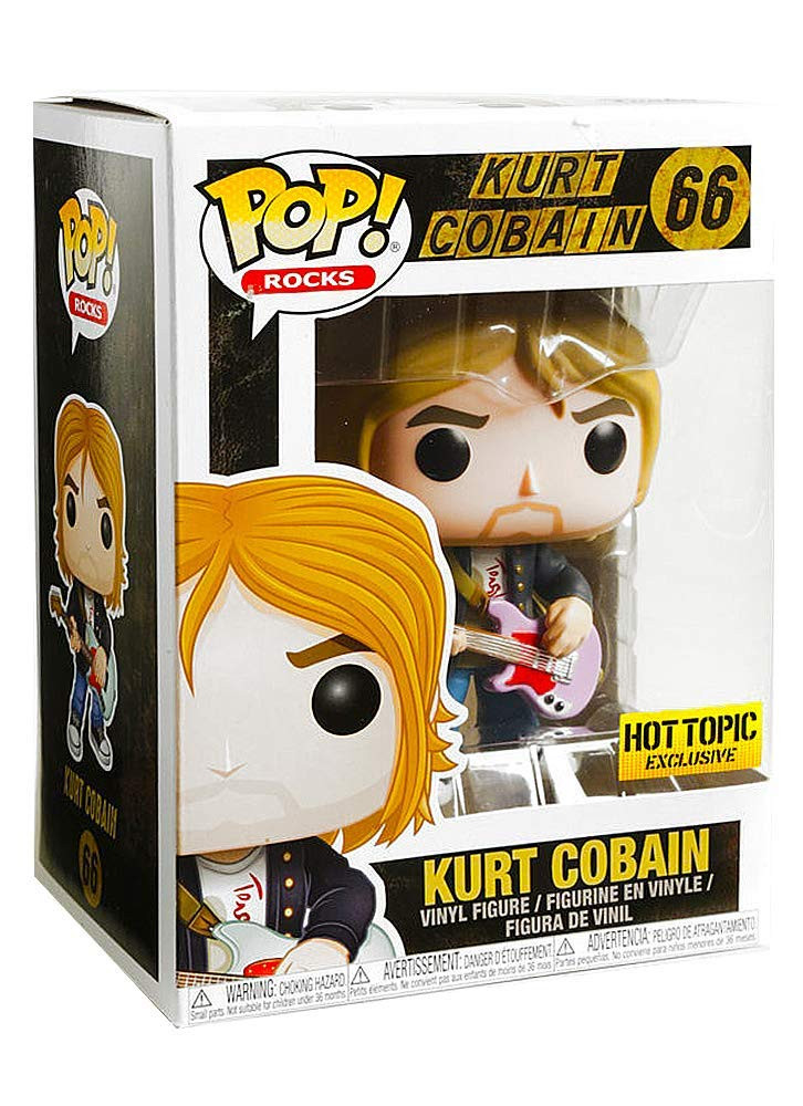  Funko POP Rocks: Kurt Cobain  Kurt Cobain Exclusive (9,5 )
