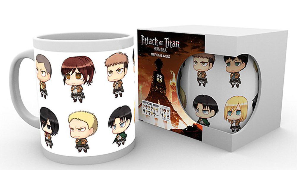 Кружка Attack On Titan: All Chimis (320 мл)