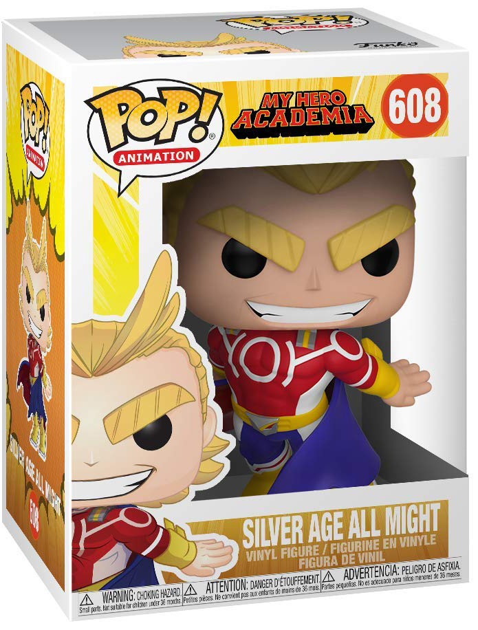  Funko POP Animation: My Hero Academia  Silver Age All Might (9,5 )