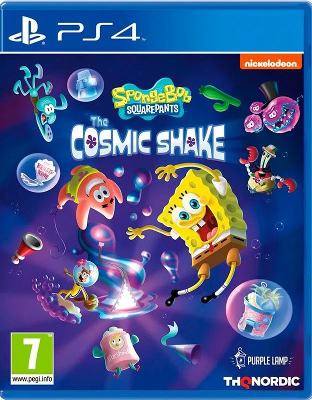  SpongeBob SquarePants. The Cosmic Shake [PS4,  ] +   Red Bull   250
