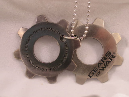  Gears of War Metal COG Tags