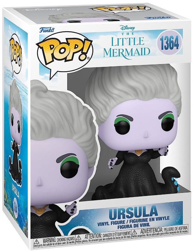 Фигурка Funko POP: Disney The Little Mermaid – Live Action King Ursula (9,5 см)