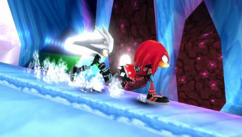 Скриншот из игры Sonic Rivals