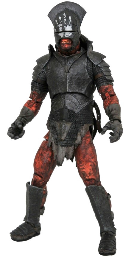  Deluxe Action Figure: The Lord Of The Rings  Uruk-Hai [Series 4] (18 )
