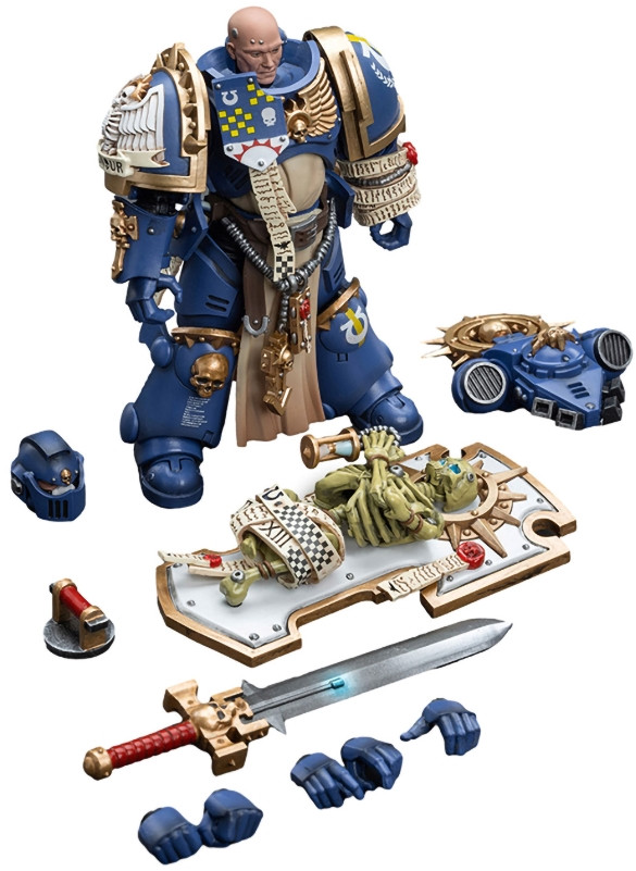 ������� Warhammer 40 000: Ultramarines � Primaris Captain with Relic Shield and Power Sword 1:18 (12 ��)