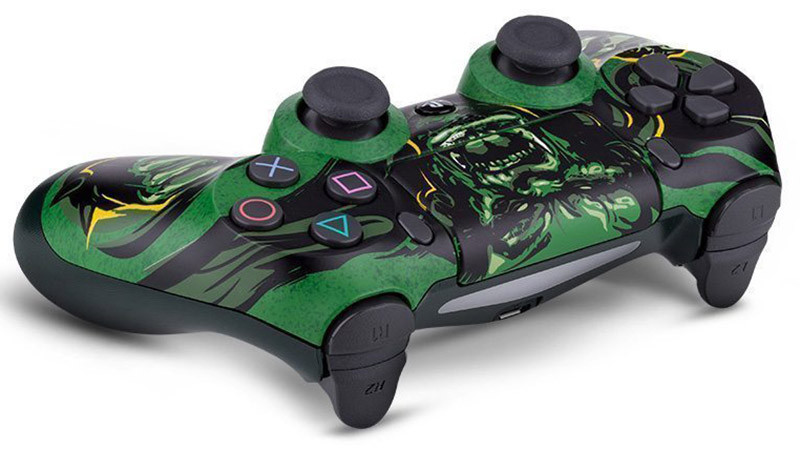 Геймпад DualShock 4 для PS4 беспроводной кастомизированный Орк (RBW-DS050)