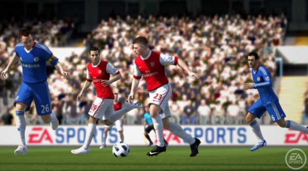 Скриншот из игры FIFA 11